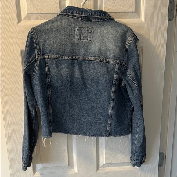 Distressed Denim Jacket - Picture 3 of 3